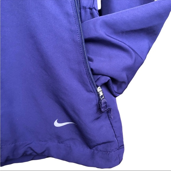 Nike Golf Y2K Women's X-Small 1/4 Zip Jacket Windbreaker Pullover Purple 416435 - Picture 4 of 12